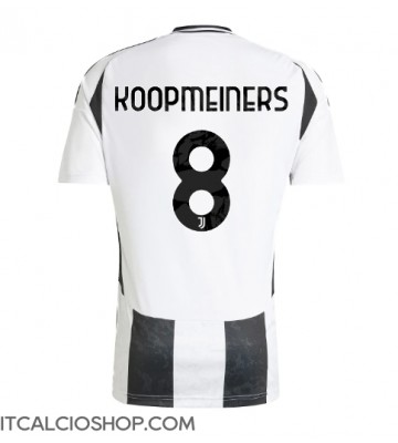Juventus Teun Koopmeiners #8 Prima Maglia 2024-25 Manica Corta